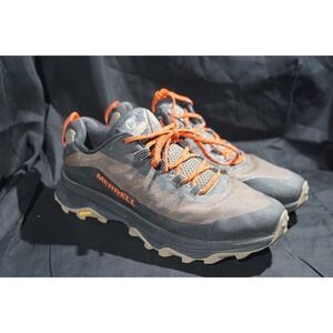 Merrell Moab Speed Trail‎ Shoes Mens Size 8.5 Black Vibram FloatPro J066779